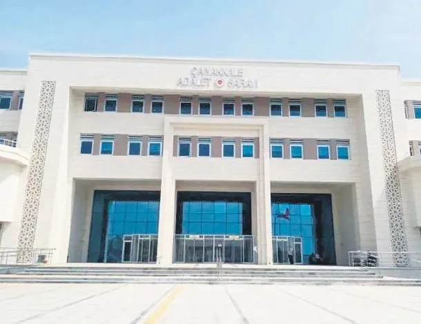 Çanakkale’de görevden uzaklaştırılan Mahkeme Başkanı adliye koridorlarında tehditler savurdu