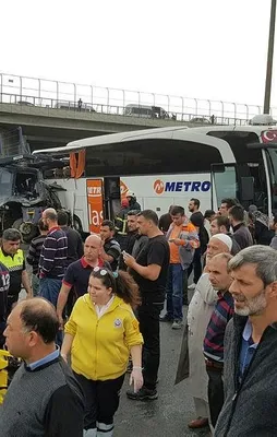 TEM'de zincirleme kaza!
