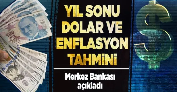 Merkez Bankası’ndan flaş enflasyon ve dolar tahmini! 12 ay sonra enflasyon ve dolar ne kadar olacak?