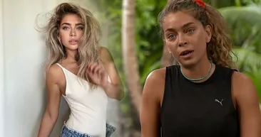 Survivorı fiyaskoya dönen Öykü Çelik süper minisiyle fena dağıttı! Mini etek giymiş kızla benim kültürüm aynı mı? demişti