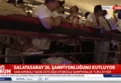 Galatasaray'ın şampiyonluk kutlamasında Osimhen detayı: Herkes öndeyken o arkada kaldı!