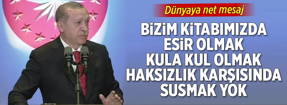 Bizim kitabımızda kula kul olmak yoktur