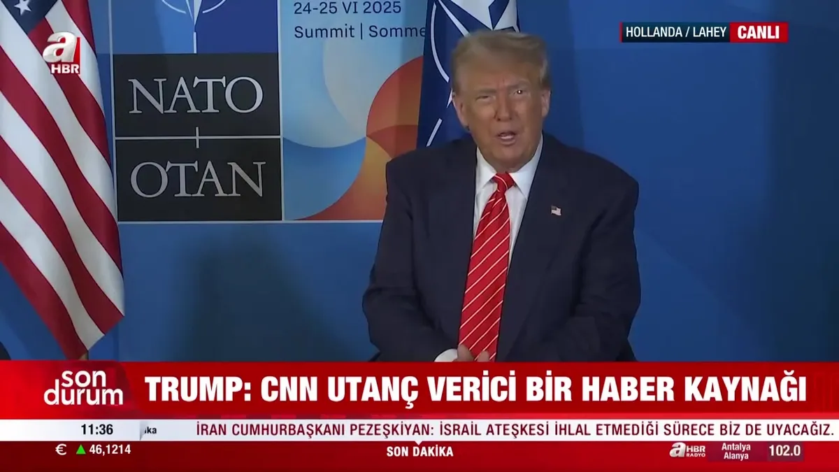 Trump : İsrail-İran ateşkesi harika gidiyor