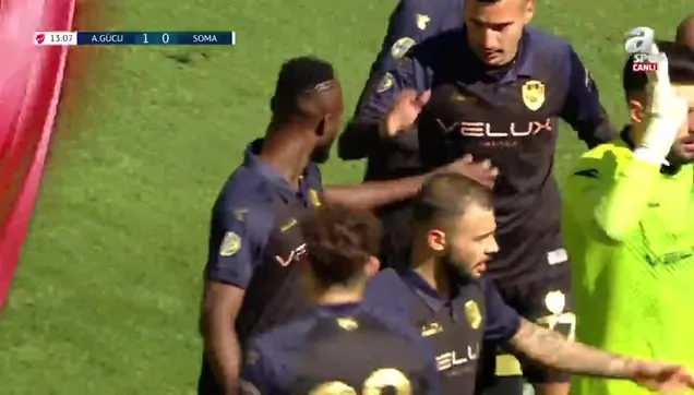GOL | Ankaragücü 1-0 Somaspor (Owusu Kwabena'nın golünü izle)