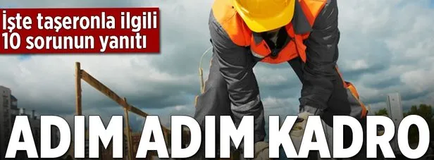 Adım adım kadro