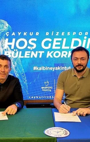 Çaykur Rizespor'da Bülent Korkmaz dönemi!