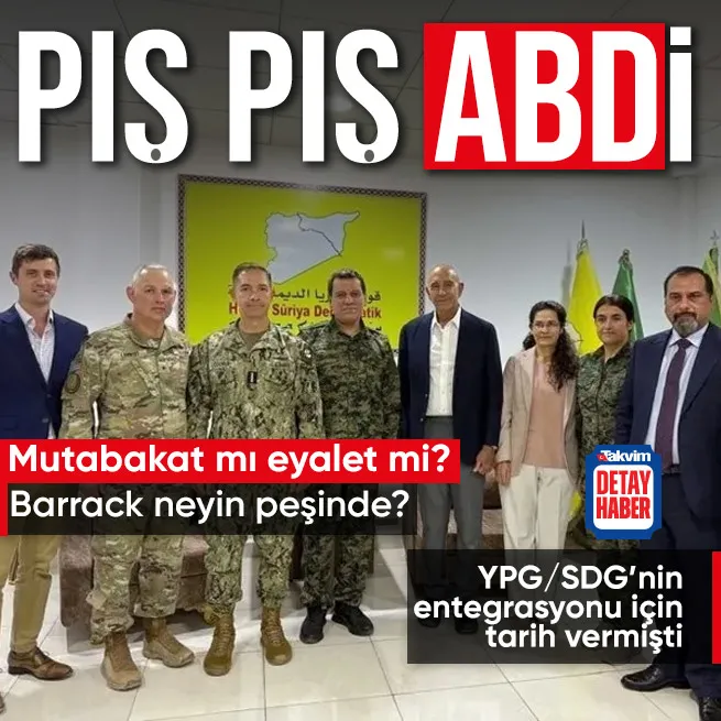 Mutabakat mı eyalet mi? Barrack neyin peşinde | YPG/SDG’nin entegrasyonu için tarih vermişti Mazlum Abdi’yi ziyaret etti
