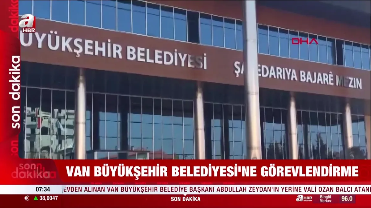 DEM'li Van Büyükşehir Belediye Başkanı Abdullah Zeydan görevinden alındı!
