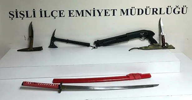 Şişli'de silahlı kavga: 1 yaralı 4 gözaltı