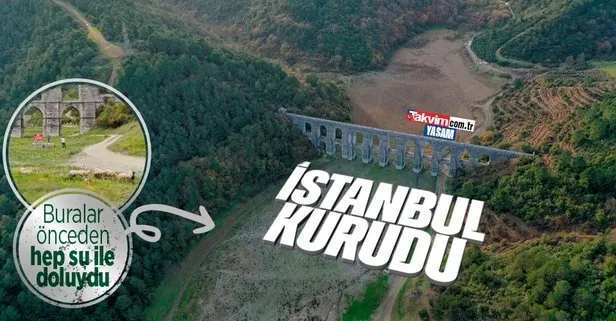 İstanbul barajları alarm veriyor! Doluluk oranları kritik seviyede: Keçiler otlamaya başladı