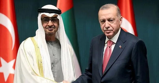 Abu Dabi Veliaht Prensi Bin Zayid’den Başkan Recep Tayyip Erdoğan’a teşekkür telgrafı