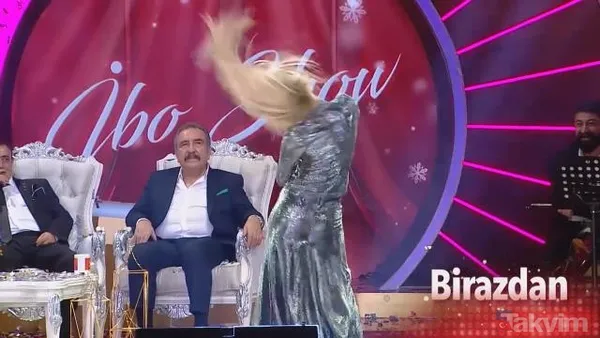 Oryantal Didem yılbaşında İbo Show'da dans etti kurban bu kez Ümit Besen oldu! İbrahim Tatlıses ünlü etmişti son haliyle... - 7