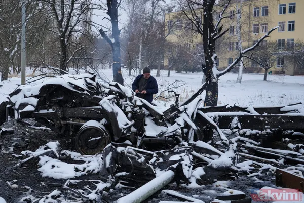 Harkov'da bombardıman devam ediyor! Ukraynalı ve Rus askerler böyle çatıştı - 20