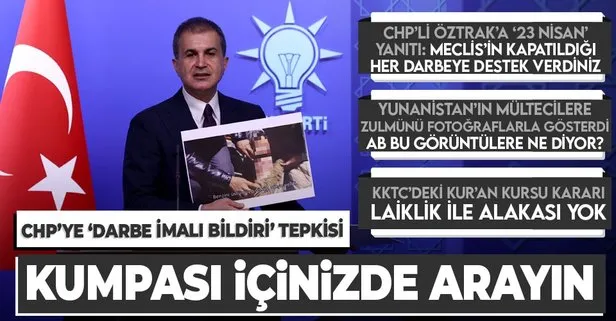 Son dakika: AK Parti Sözcüsü Ömer Çelik’ten MYK sonrası önemli açıklamalar