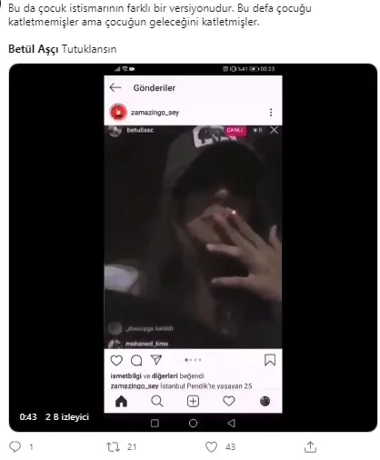 Betül Aşçı isimli kadına tepki yağıyor! 3 yaşındaki kuzenine Instagram canlı yayınında sigara içirmişti-9