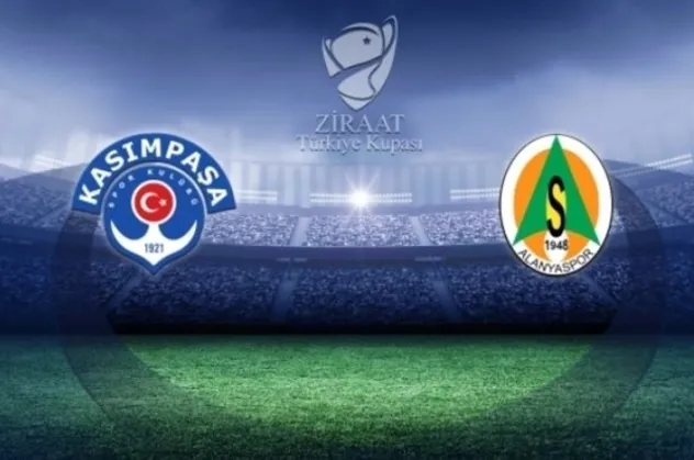 Ziraat Türkiye Kupası maç sonucu Kasımpaşa 3-2 Aytemiz Alanyaspor