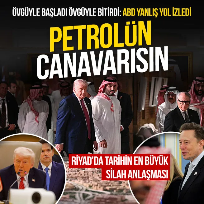 Trump Suudi Arabistanda! Riyadda tarihin en büyük silah anlaşması | Son sözlerinde de Trumpa övgü yağdırdı