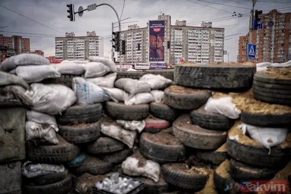 Rusya Ukrayna savaşında 13. gün! Savaştan çarpıcı kareler - 1