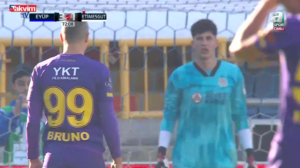 Eyüp 4-1 Etimesgut | GOL: Bruno!