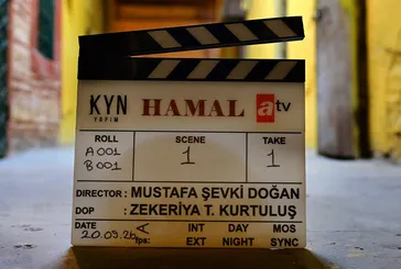 Hamal dizisi sete çıktı! Heyecanla beklenen diziden ilk kareler: Eminönü hanlarından plazalara uzanan büyük savaş