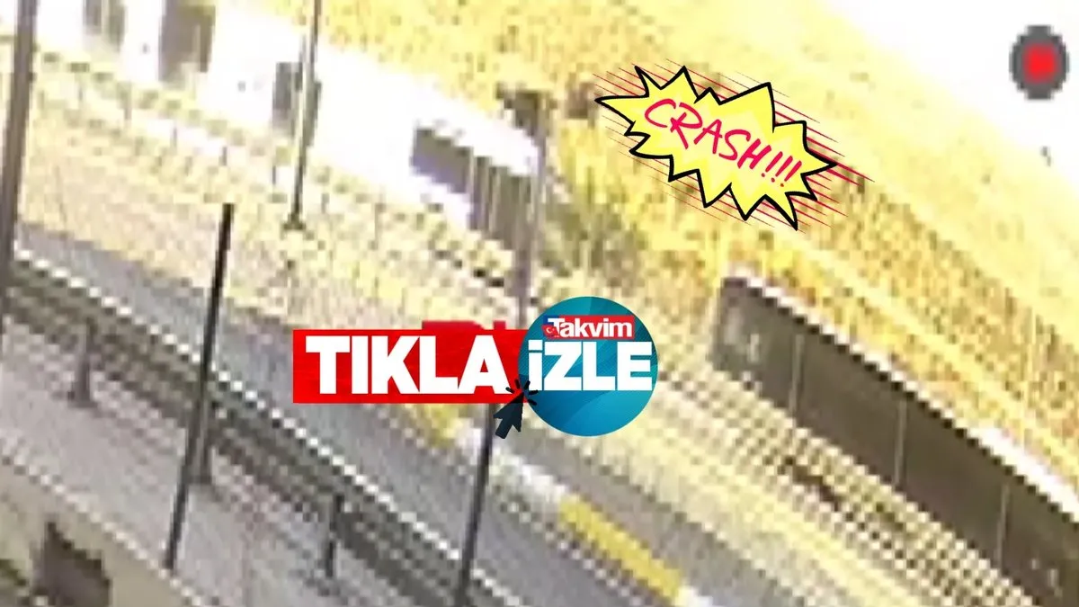 METROBÜS KAZA ANI! (Video)