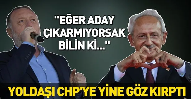 HDP Eş Genel Başkanı Sezai Temelli yine yoldaşı CHP’ye göz kırptı