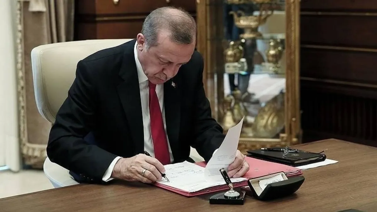 Başkan Erdoğan imzaladı! Atama ve görevden alma kararları Resmi Gazete'de