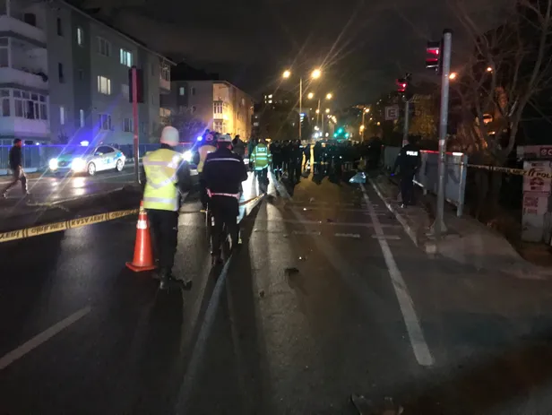 Sarıyer’de yaya geçidinde feci kaza:1 ölü-2