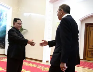Kim Jong Un ile Sergey Lavrov bir araya geldi