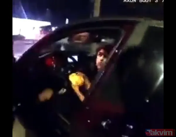 ABD'de polis sürücü koltuğundan inmeyen genci silahla vurarak yaraladı - 2