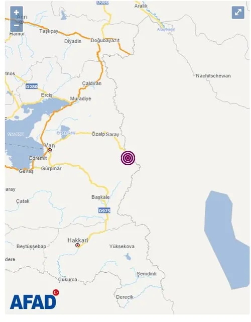 Son dakika: İran'da 4,7 büyüklüğünde deprem! Son depremler-1