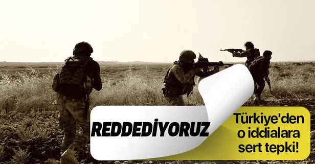 Son dakika: Türkiye’nin kimyasal silah kullandığı yönündeki iddialara sert tepki: Reddediyoruz