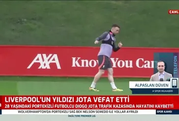 Liverpool'un yıldızı Diogo Jota trafik kazasında hayatını kaybetti
