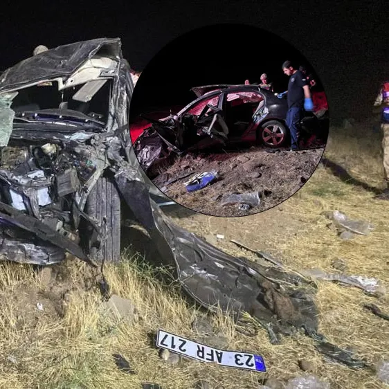 Kontrolden çıkan otomobil şarampole devrildi