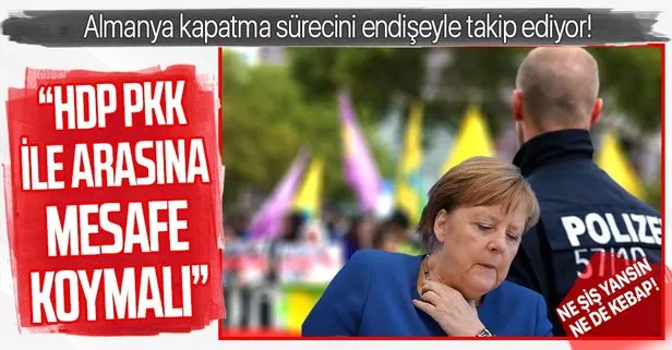 Almanya kapatma sürecini endişeyle takip ediyor: HDP’nin PKK ile arasına net şekilde mesafe koymasını bekliyoruz