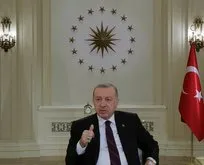 Erdoğan’ın canlı yayınında dikkat çeken saat detayı