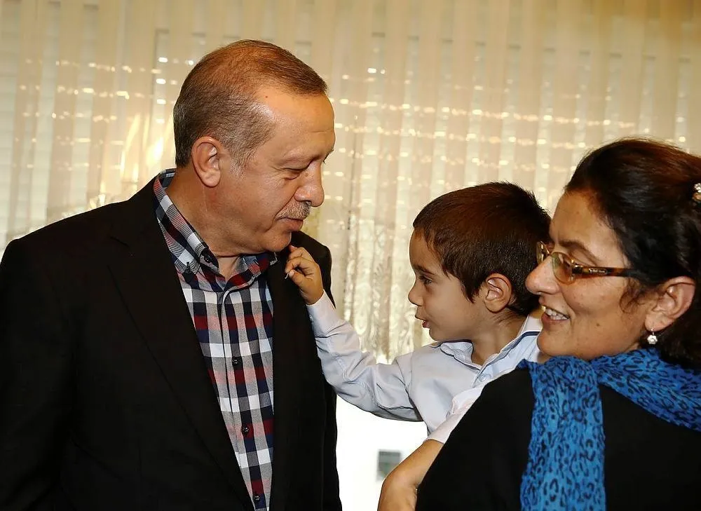 Erdoğan'dan şehit ailelerine ziyaret-2