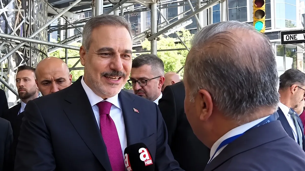 Başkan Erdoğan’ın New York mesaisi başladı! Bakan Fidan ilk görüşme detaylarını anlattı