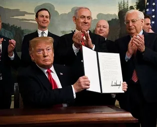 Son dakika: ABD Başkanı Donald Trump: İsrailin Golan Tepelerindeki hakimiyetini tanıdım