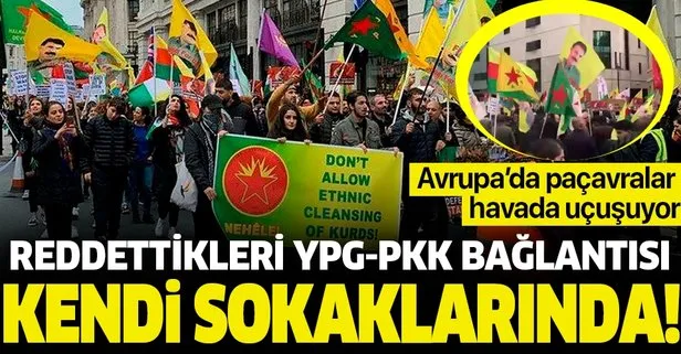 Avrupa’nın reddettiği ’YPG/PKK bağlantısı’ kendi sokaklarında