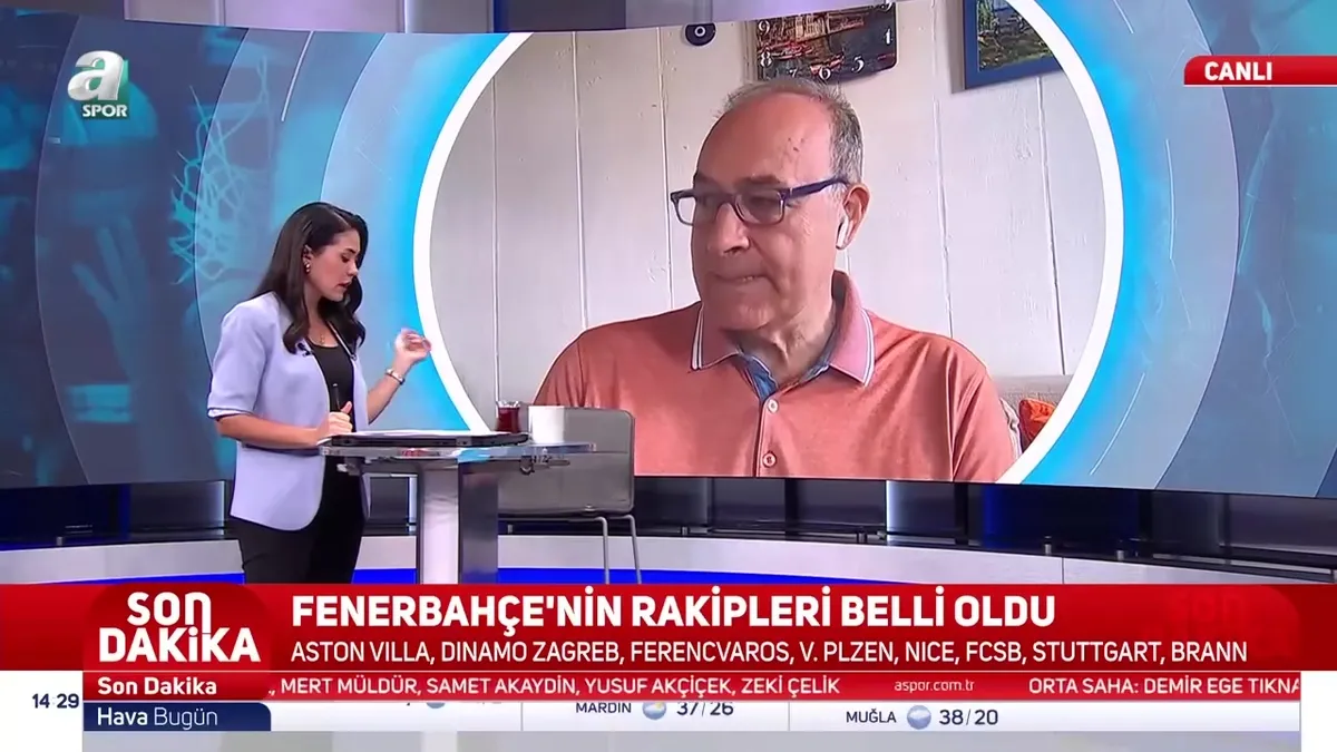 Fenerbahçe'nin rakipleri belli oldu