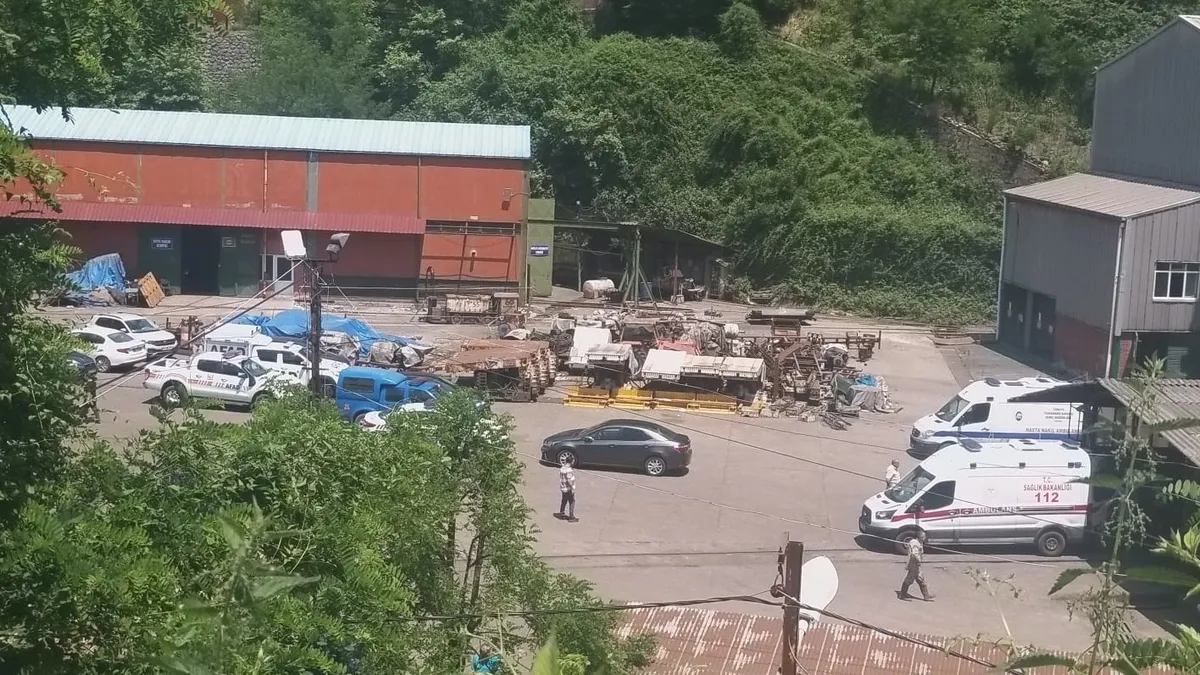 Zonguldak'ta maden ocağında göçük: 1 ölü, 1 yaralı