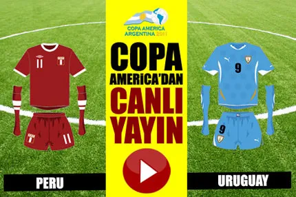 Peru - Uruguay Dünya ile aynı anda CANLI