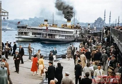Daha önce hiç böyle görmediniz! İşte sizi çok şaşırtacak nostaljik İstanbul fotoğrafları