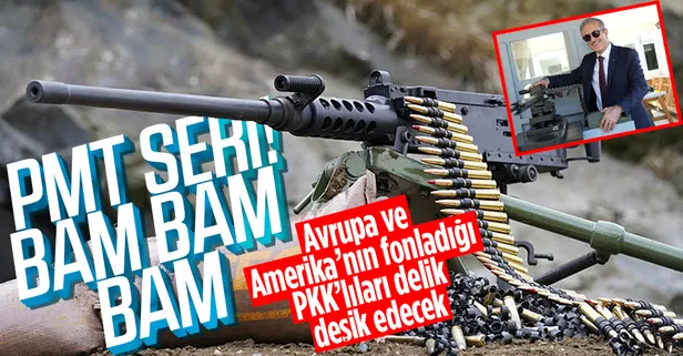 PMT 12.7 mm makineli tüfek seri üretime geçti