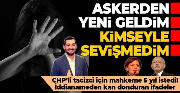 SON DAKİKA: CHP Ümraniye’de taciz skandalında iddianame kabul edildi!