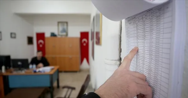 Seçmen listeleri askıya çıktı! İtiraz için son tarih 17 Ocak