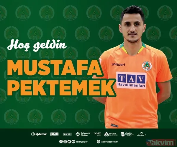 Mustafa Pektemek - Kasımpaşa'dan Alanyaspor