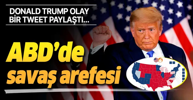 Son dakika: ABD Başkanı Donald Trump: Oy sayımını durdurun