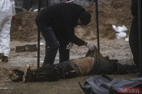 Ceset war! Buça'da dehşete düşüren görüntüler! Toplu mezarlar... - 22